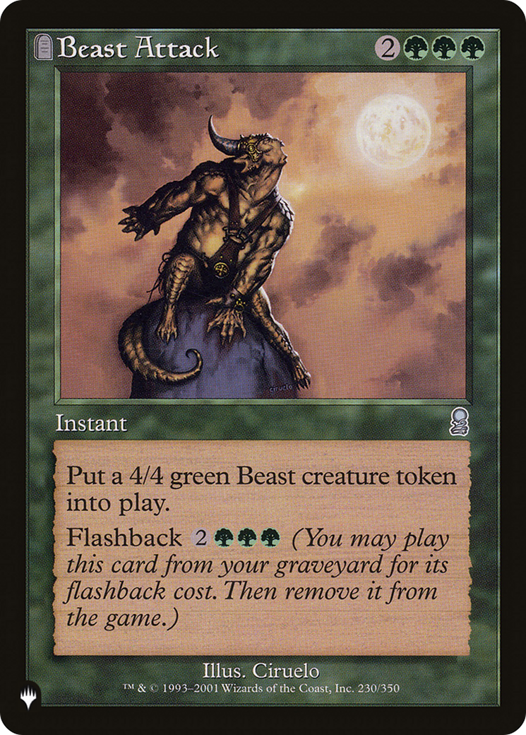 Beast Attack [The List Reprints] | Enigma On Main