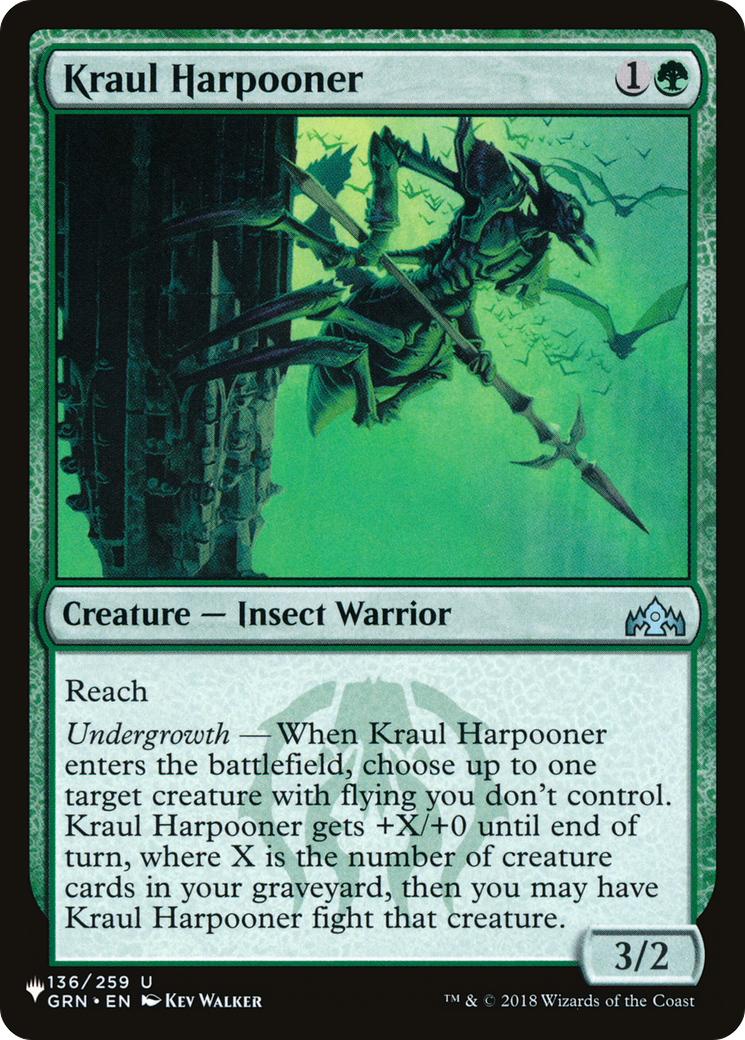 Kraul Harpooner [The List Reprints] | Enigma On Main