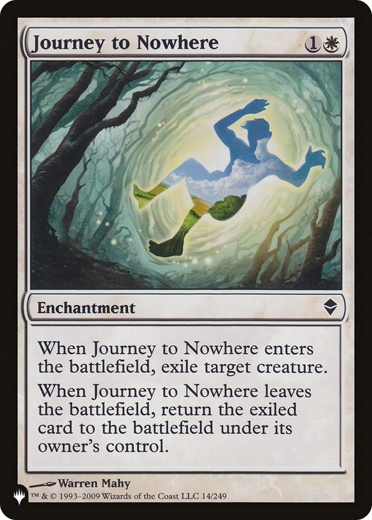 Journey to Nowhere [The List] | Enigma On Main