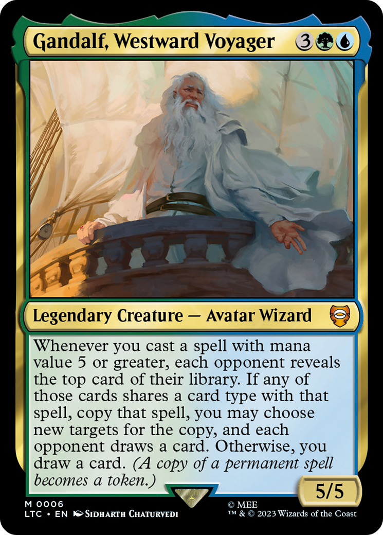 Gandalf, Westward Voyager [The Lord of the Rings: Tales of Middle-Earth Commander] | Enigma On Main