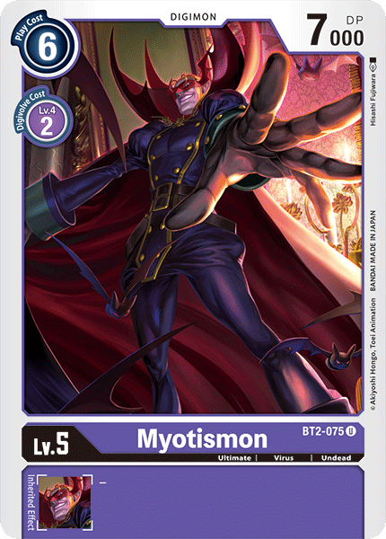 Myotismon [BT2-075] [Release Special Booster Ver.1.0] | Enigma On Main