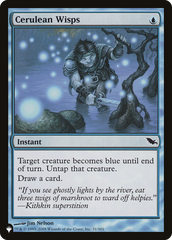 Cerulean Wisps [The List Reprints] | Enigma On Main