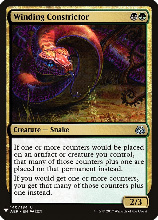 Winding Constrictor [Mystery Booster] | Enigma On Main