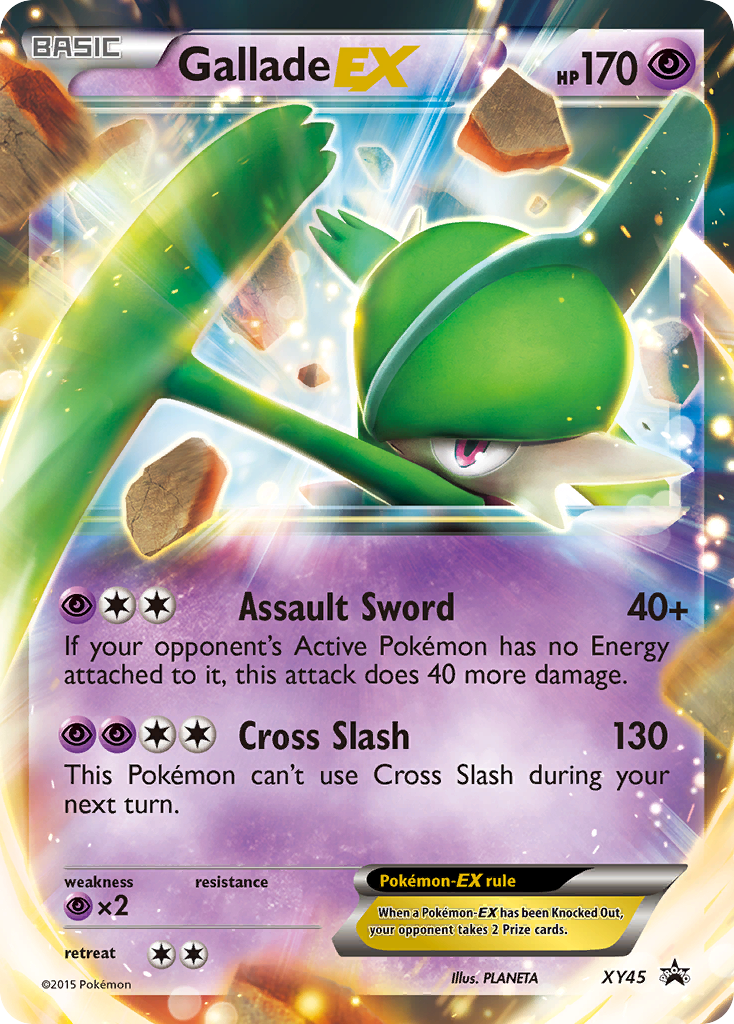 Gallade EX (XY45) [XY: Black Star Promos] | Enigma On Main