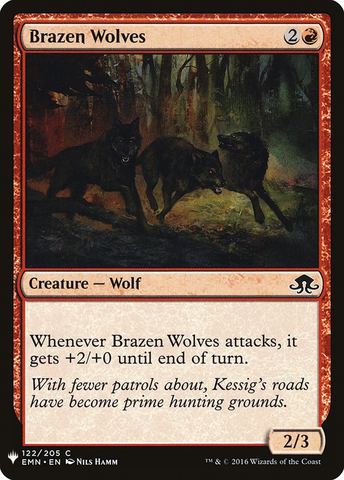 Brazen Wolves [Mystery Booster] | Enigma On Main