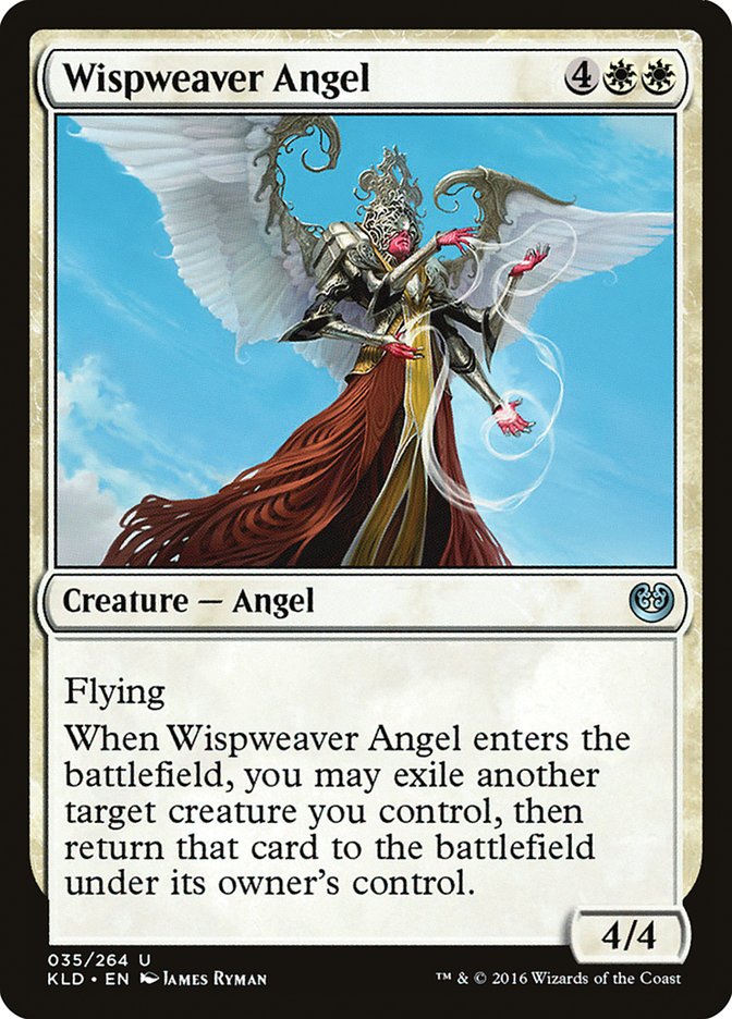 Wispweaver Angel [Kaladesh] | Enigma On Main