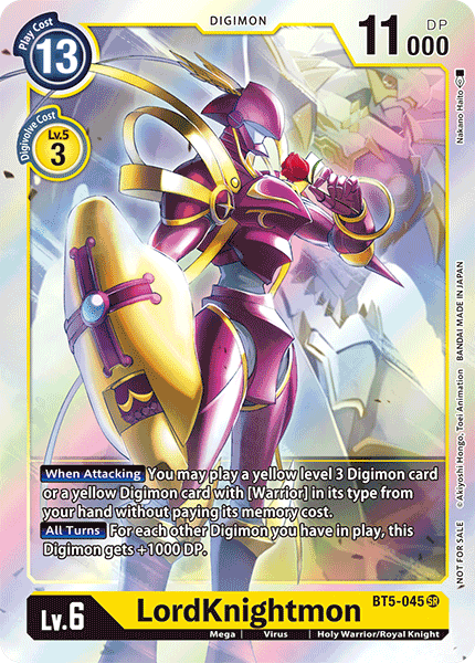 LordKnightmon [BT5-045] (Event Pack) [Battle of Omni Promos] | Enigma On Main