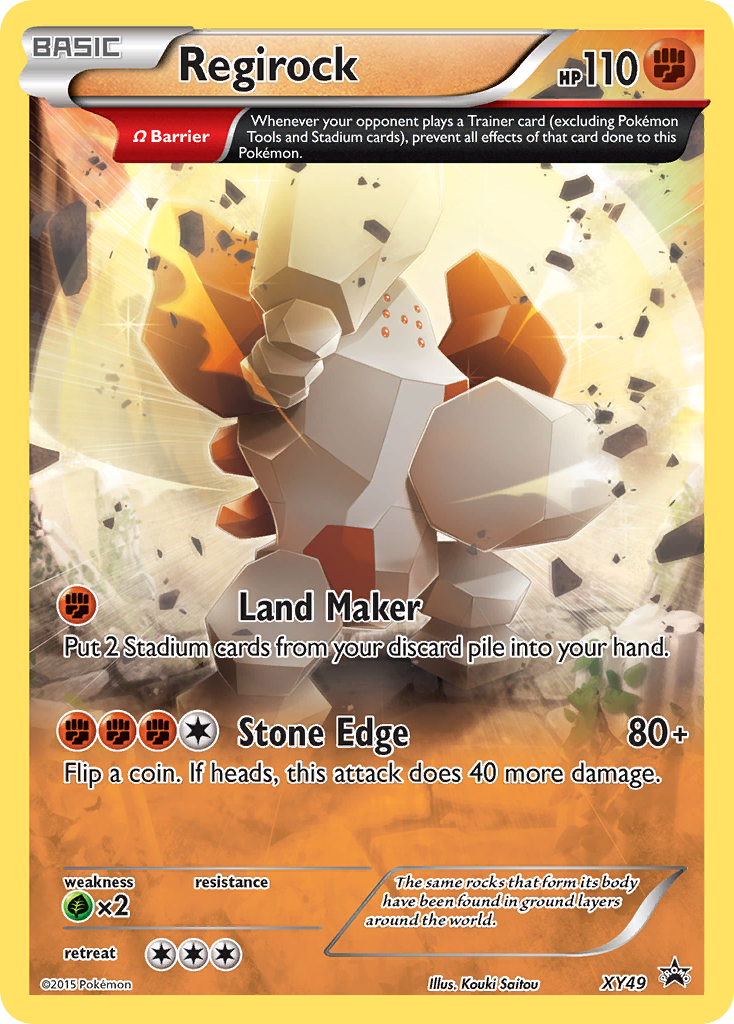 Regirock (XY49) [XY: Black Star Promos] | Enigma On Main