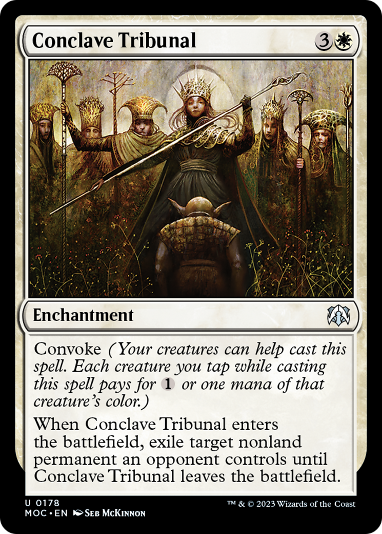 Conclave Tribunal [March of the Machine Commander] | Enigma On Main