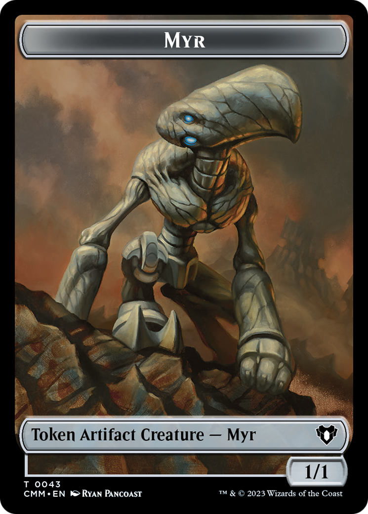 Myr Token [Commander Masters Tokens] | Enigma On Main