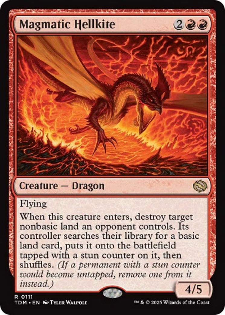 Magmatic Hellkite [Tarkir: Dragonstorm] | Enigma On Main