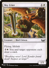 Sky Crier [The List Reprints] | Enigma On Main