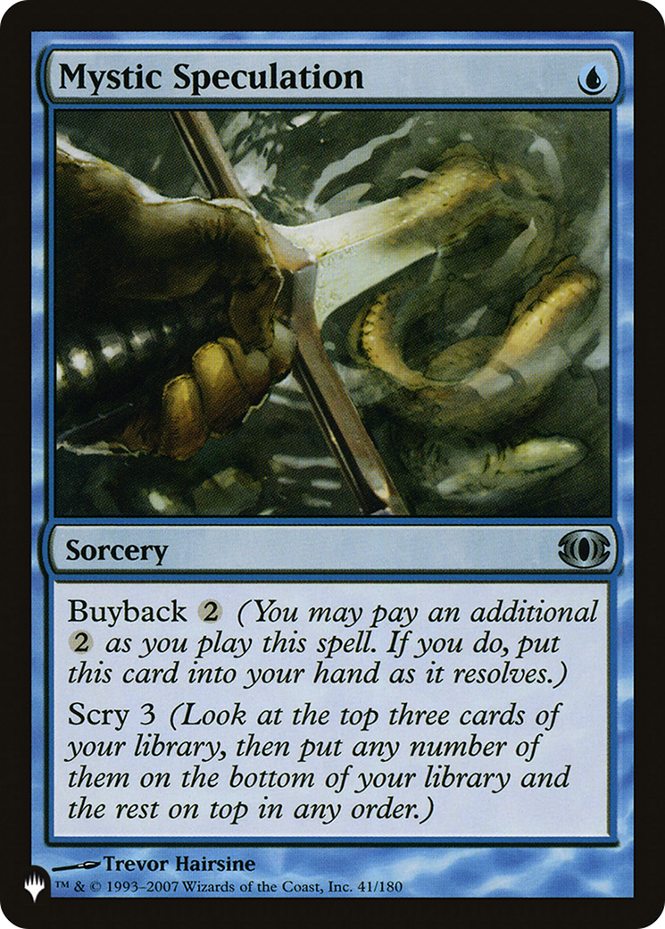 Mystic Speculation [The List] | Enigma On Main