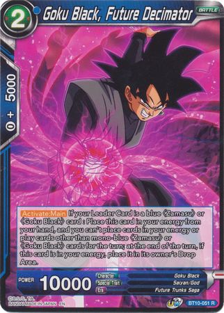 Goku Black, Future Decimator (BT10-051) [Rise of the Unison Warrior 2nd Edition] | Enigma On Main