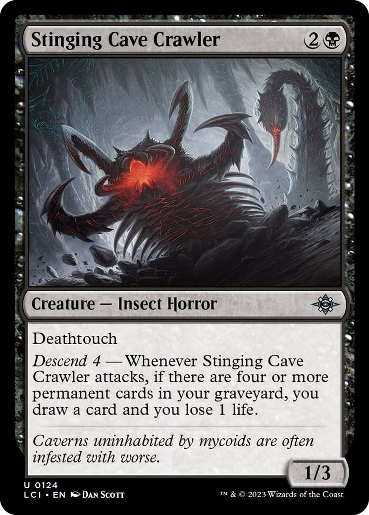 Stinging Cave Crawler [The Lost Caverns of Ixalan] | Enigma On Main