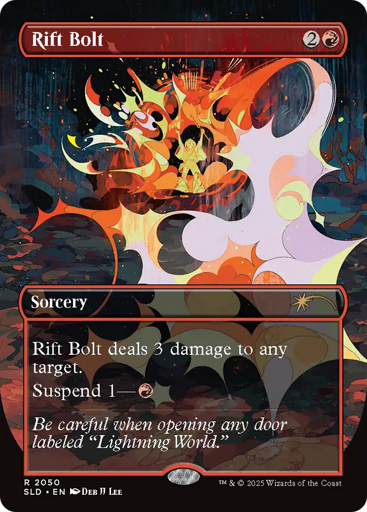 Rift Bolt (2050) (Rainbow Foil) [Secret Lair Drop Series] | Enigma On Main