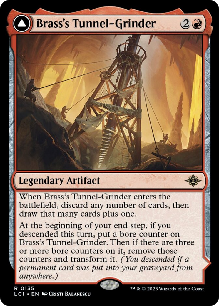 Brass's Tunnel-Grinder // Tecutlan, The Searing Rift [The Lost Caverns of Ixalan] | Enigma On Main