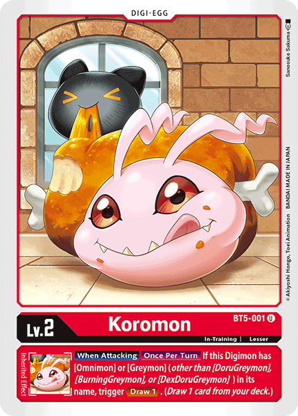 Koromon [BT5-001] [Battle of Omni] | Enigma On Main