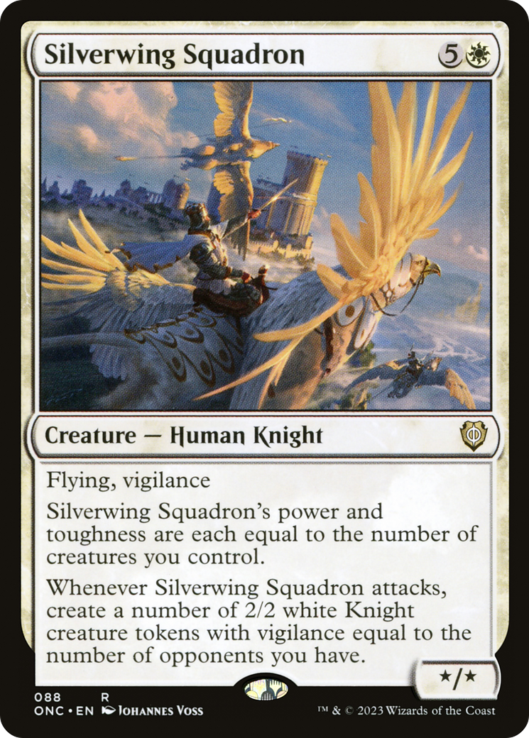 Silverwing Squadron [Phyrexia: All Will Be One Commander] | Enigma On Main