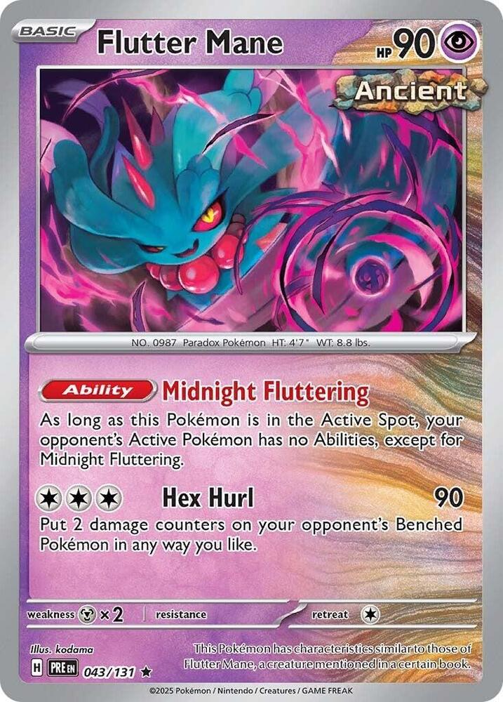 Flutter Mane (043/131) [Scarlet & Violet: Prismatic Evolutions] | Enigma On Main