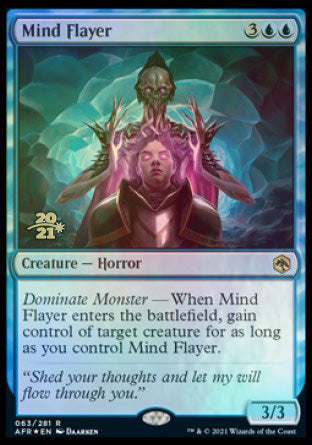 Mind Flayer [Dungeons & Dragons: Adventures in the Forgotten Realms Prerelease Promos] | Enigma On Main