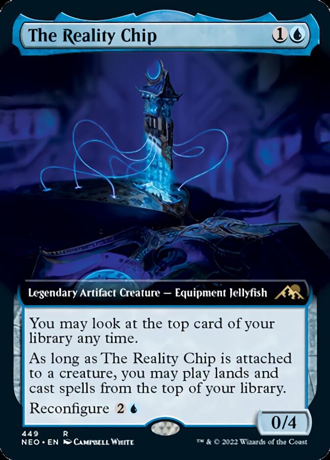 The Reality Chip (Extended Art) [Kamigawa: Neon Dynasty] | Enigma On Main