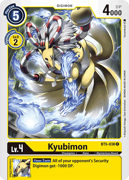 Kyubimon [BT5-038] [Battle of Omni] | Enigma On Main