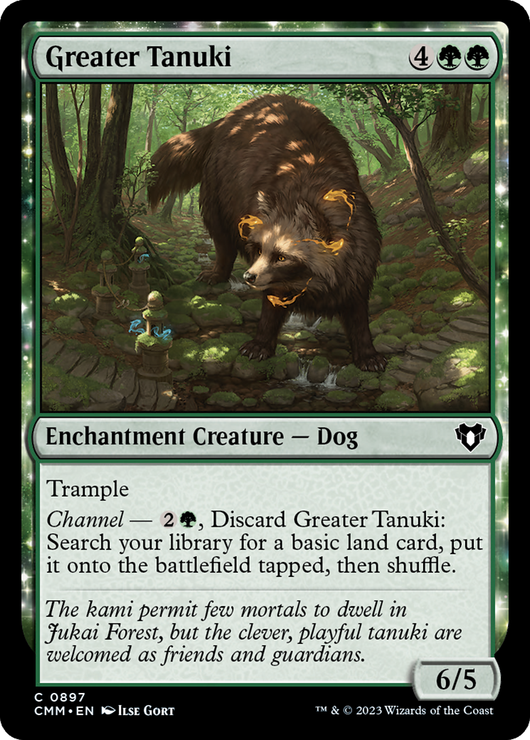 Greater Tanuki [Commander Masters] | Enigma On Main