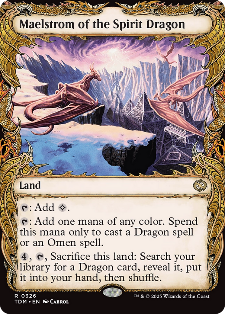 Maelstrom of the Spirit Dragon (Showcase) [Tarkir: Dragonstorm] | Enigma On Main