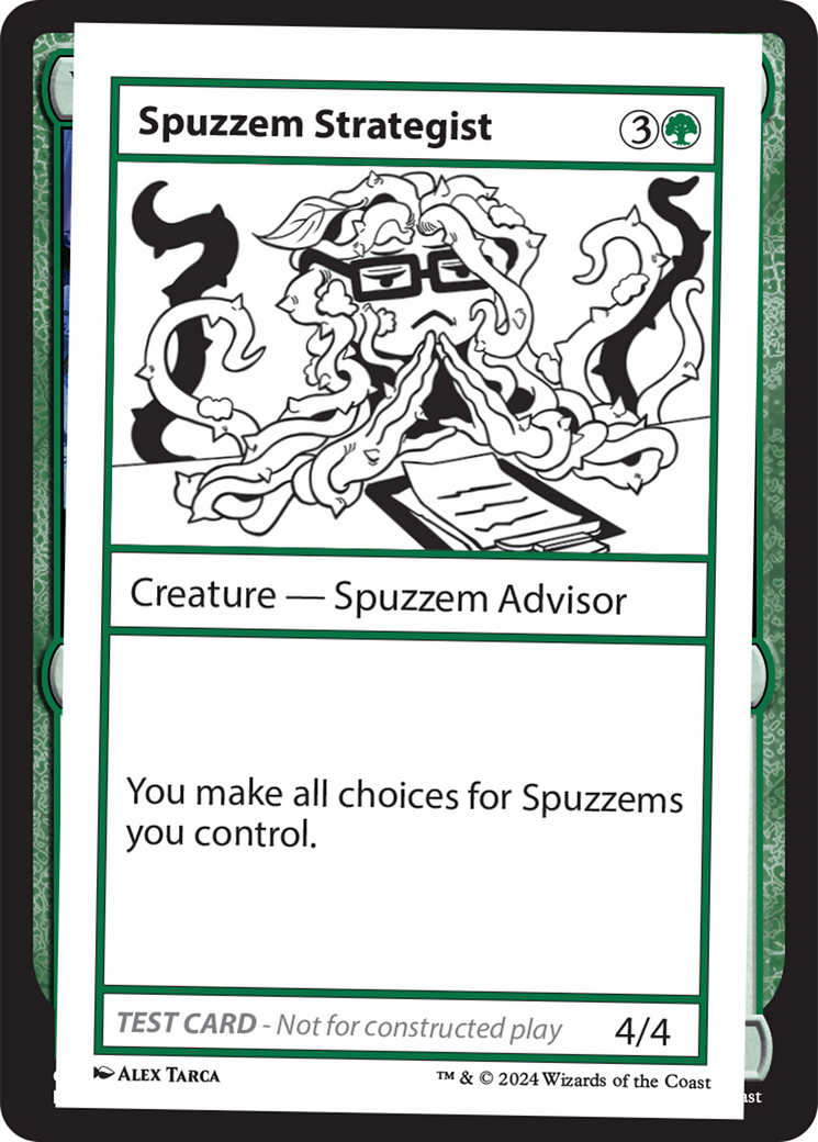 Spuzzem Strategist [Mystery Booster 2 Playtest Cards] | Enigma On Main