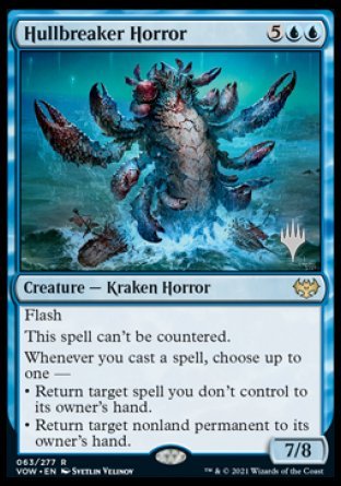 Hullbreaker Horror (Promo Pack) [Innistrad: Crimson Vow Promos] | Enigma On Main