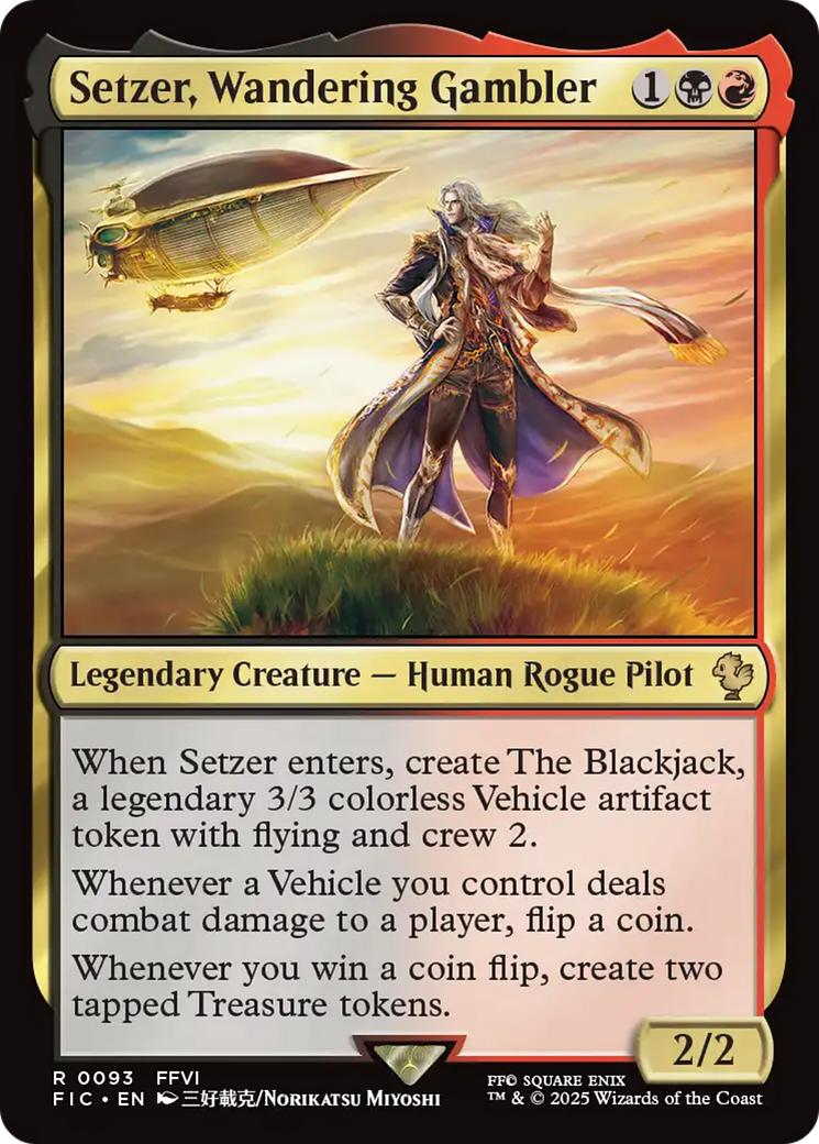 Setzer, Wandering Gambler [FINAL FANTASY Commander] | Enigma On Main