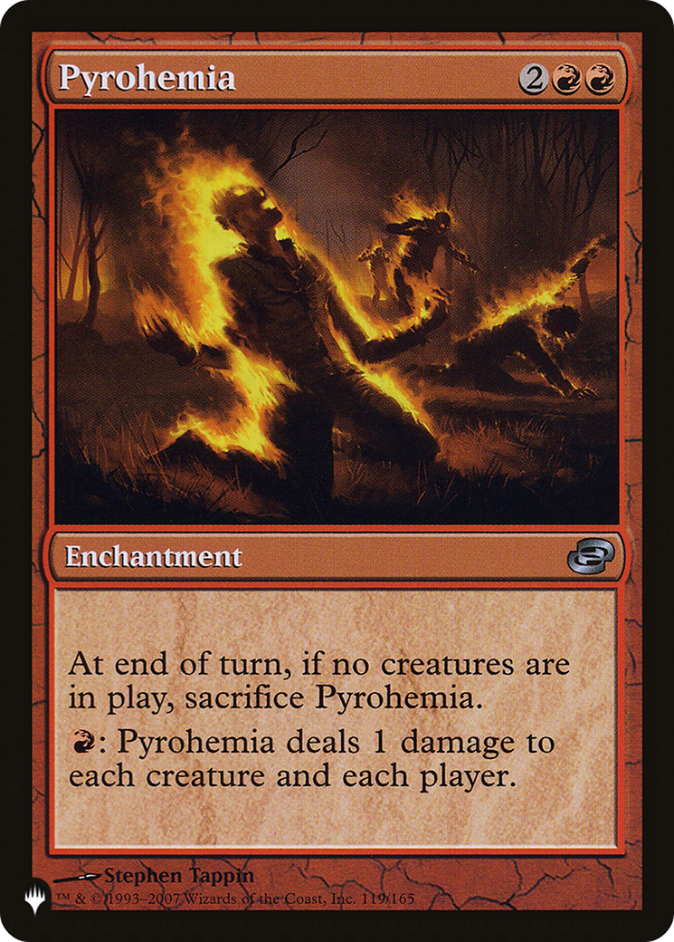 Pyrohemia [The List] | Enigma On Main