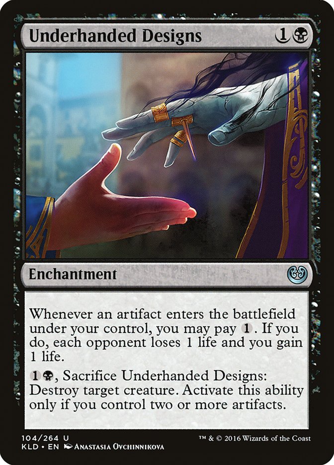 Underhanded Designs [Kaladesh] | Enigma On Main