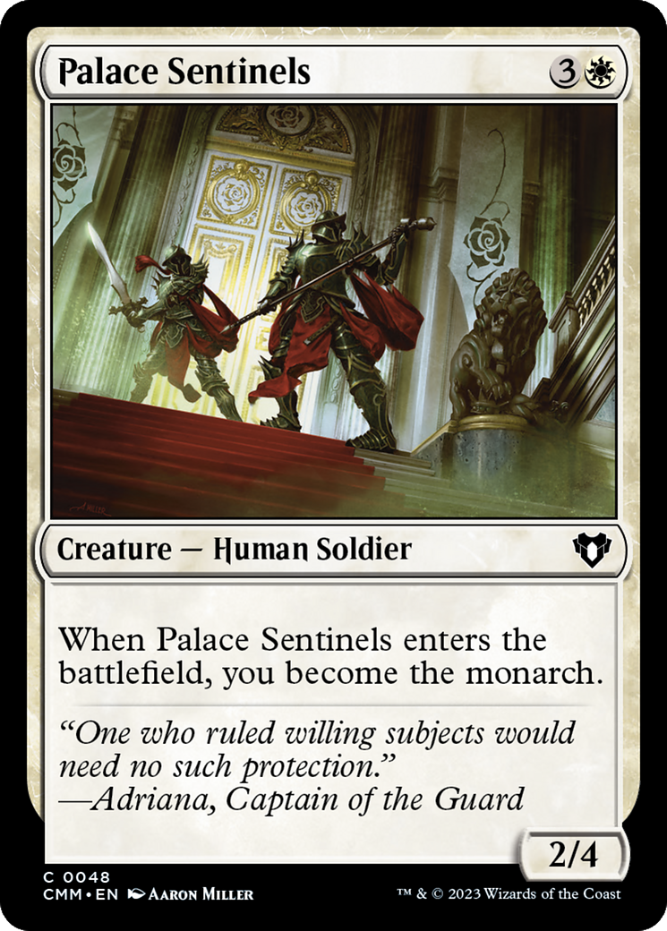 Palace Sentinels [Commander Masters] | Enigma On Main