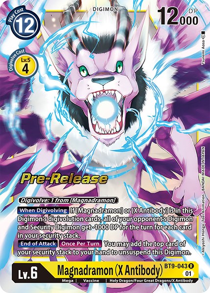 Magnadramon (X Antibody) [BT9-043] [X Record Pre-Release Promos] | Enigma On Main