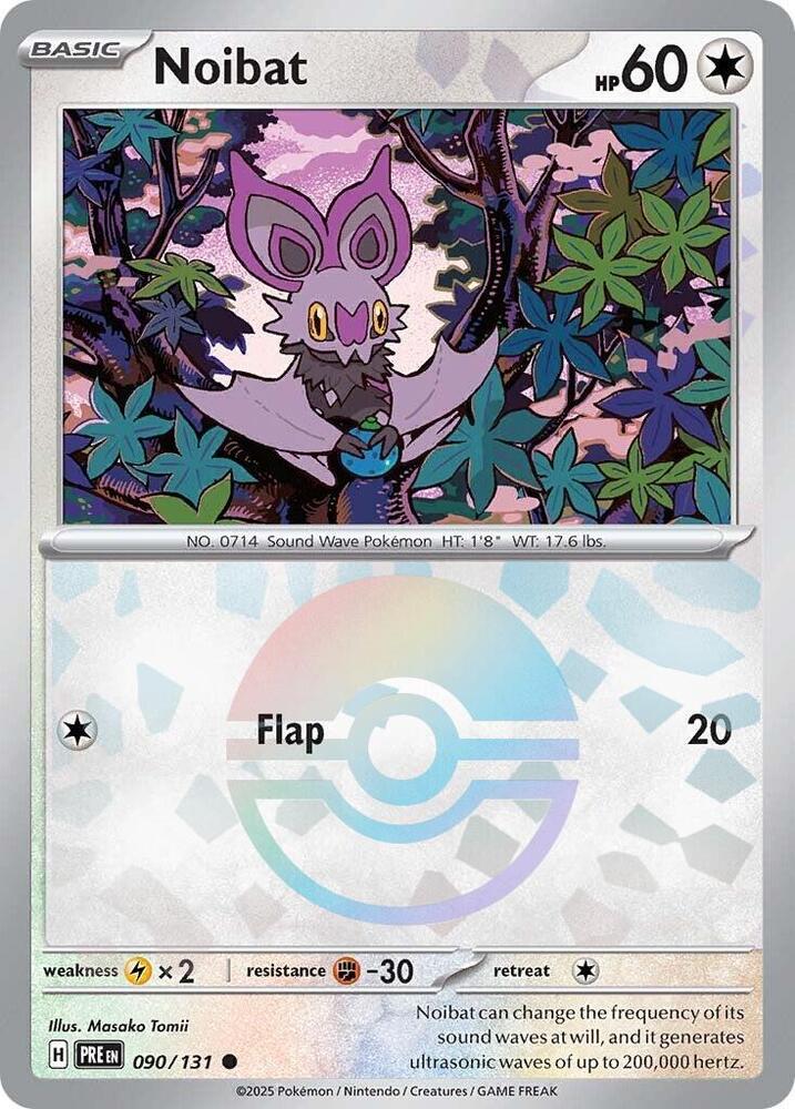 Noibat (090/131) (Poke Ball Pattern) [Scarlet & Violet: Prismatic Evolutions] | Enigma On Main