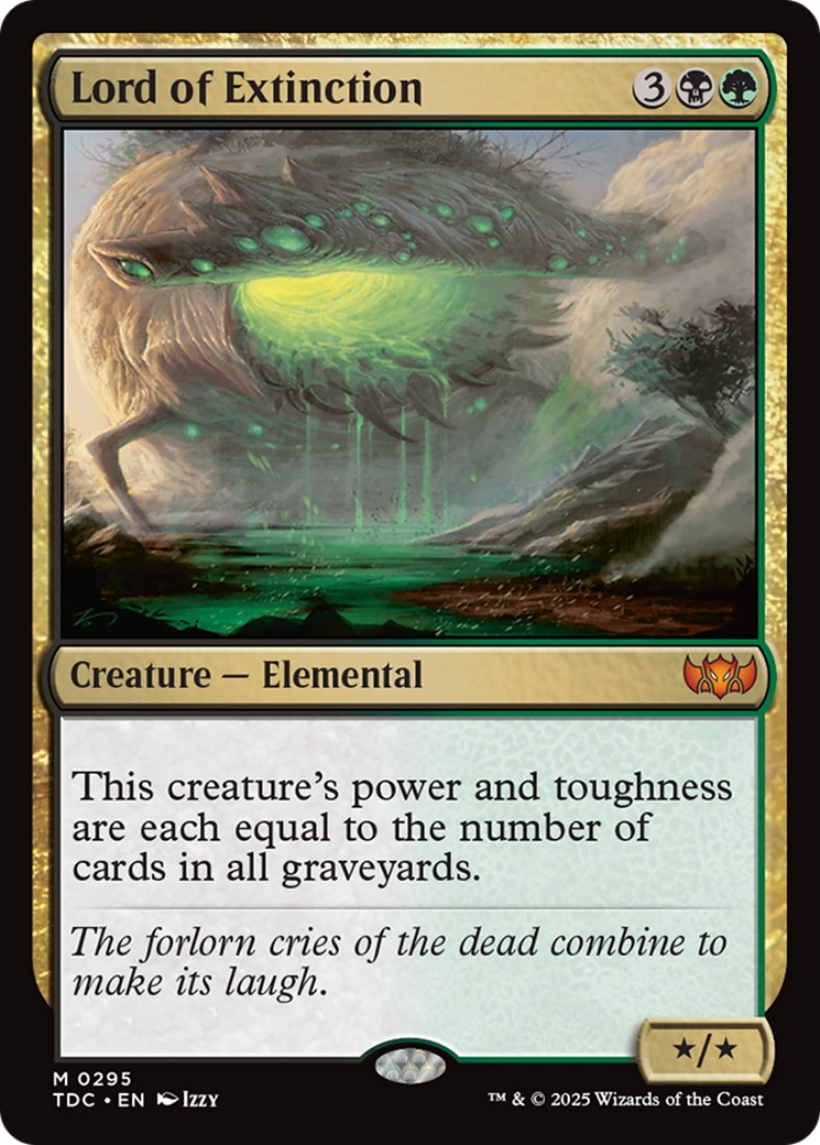 Lord of Extinction [Tarkir: Dragonstorm Commander] | Enigma On Main