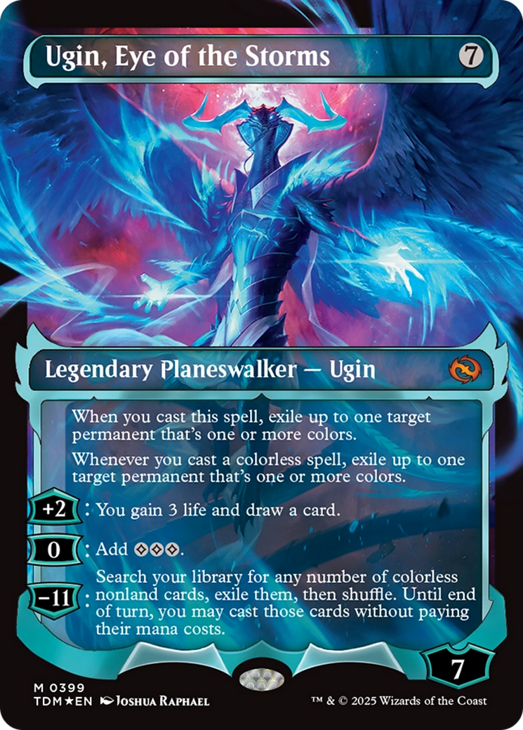 Ugin, Eye of the Storms (Showcase) [Tarkir: Dragonstorm] | Enigma On Main