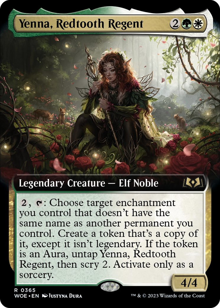 Yenna, Redtooth Regent (Extended Art) [Wilds of Eldraine] | Enigma On Main