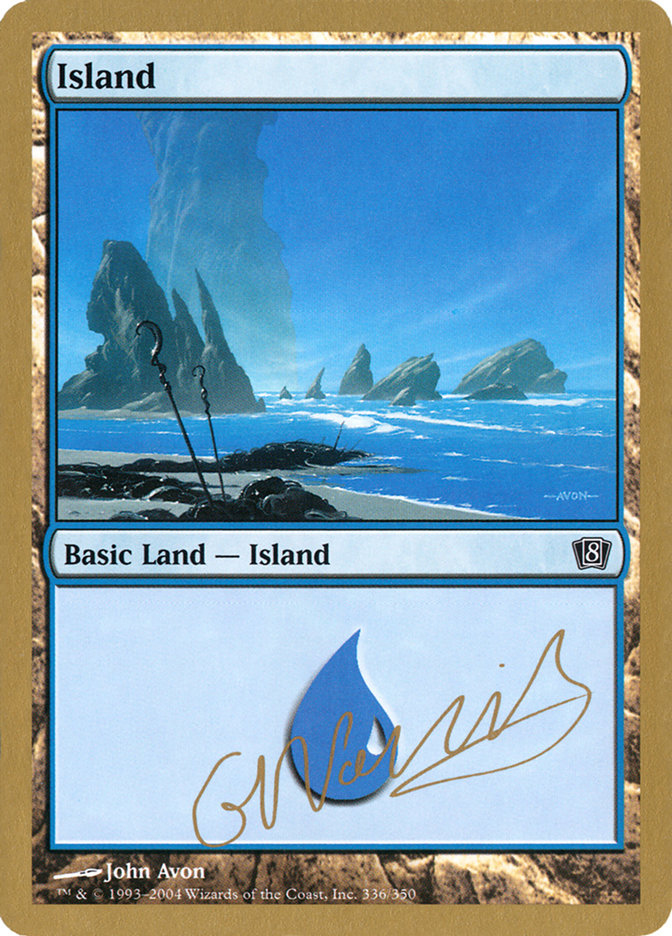 Island (gn336) (Gabriel Nassif) [World Championship Decks 2004] | Enigma On Main