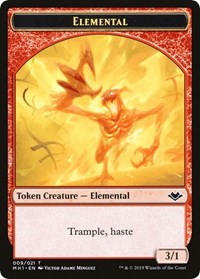 Elemental (009) // Goblin Double-Sided Token [Modern Horizons Tokens] | Enigma On Main