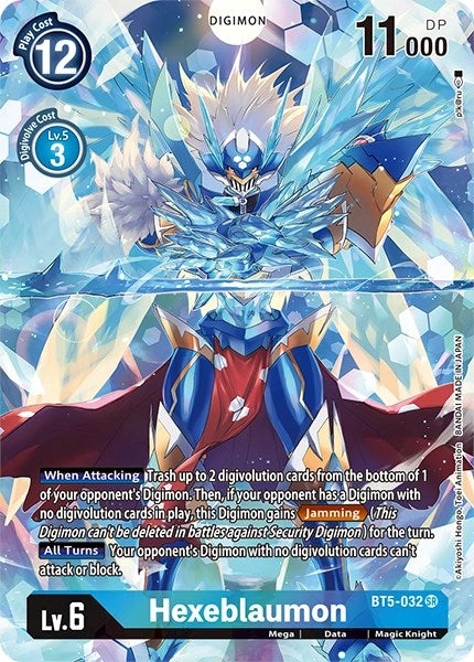 Hexeblaumon [BT5-032] (Alternate Art) [Dimensional Phase] | Enigma On Main