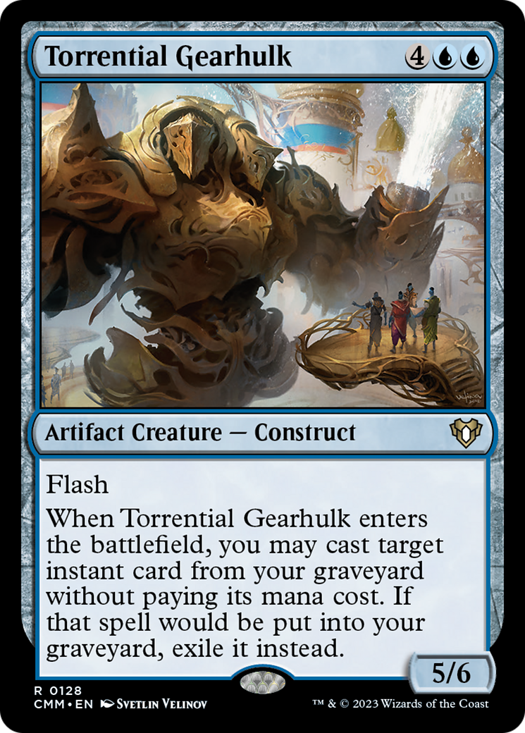 Torrential Gearhulk [Commander Masters] | Enigma On Main