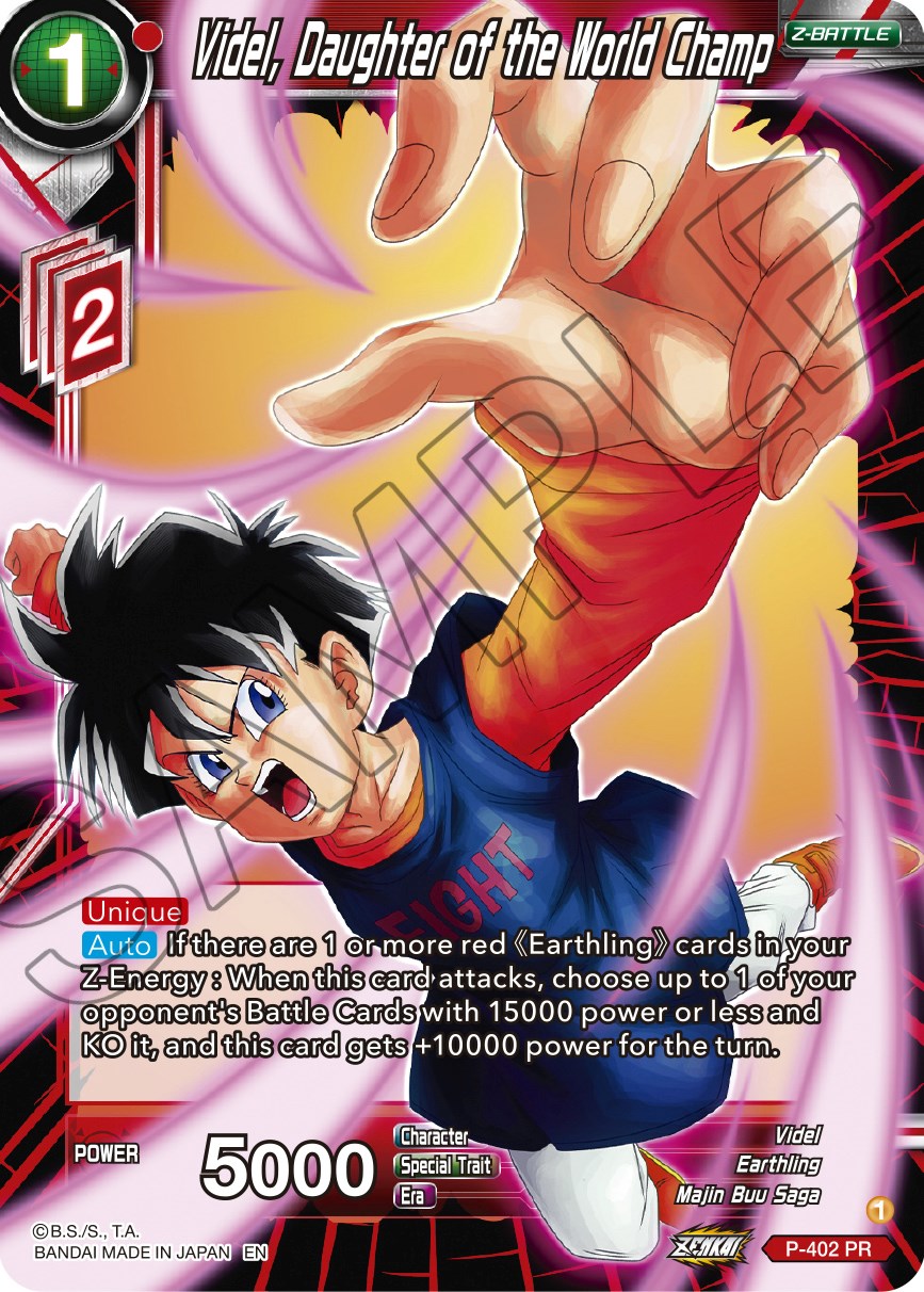 Videl, Daughter of the World Champ (P-402) [Promotion Cards] | Enigma On Main