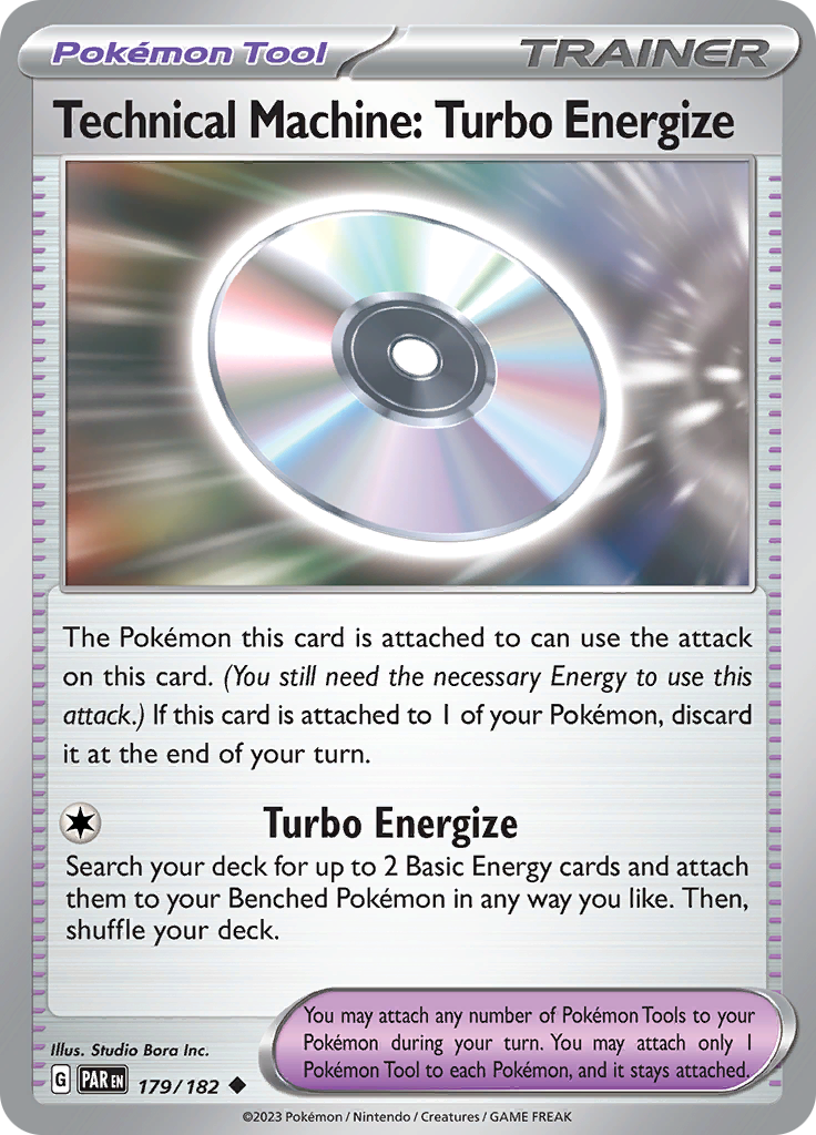 Technical Machine: Turbo Energize (179/182) [Scarlet & Violet: Paradox Rift] | Enigma On Main