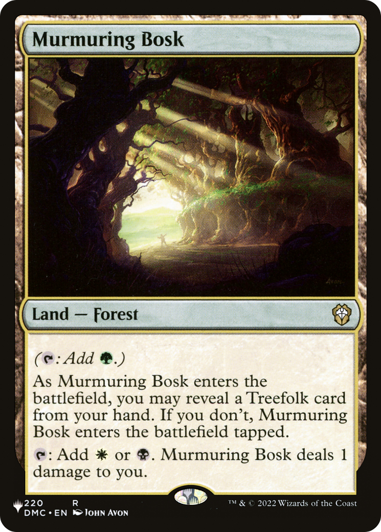 Murmuring Bosk (DMC) [The List] | Enigma On Main
