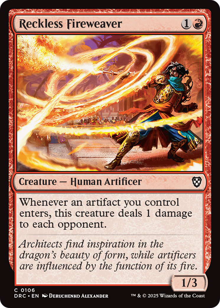 Reckless Fireweaver [Aetherdrift Commander] | Enigma On Main