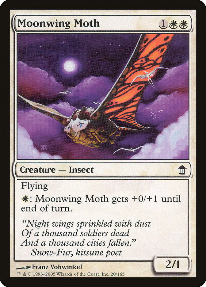 Moonwing Moth [Saviors of Kamigawa] | Enigma On Main