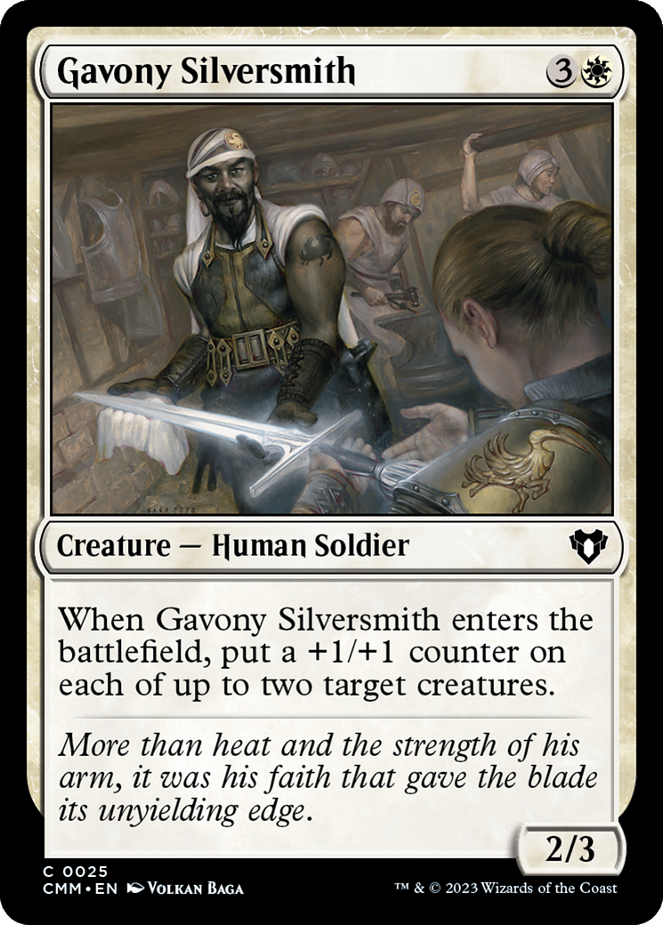 Gavony Silversmith [Commander Masters] | Enigma On Main